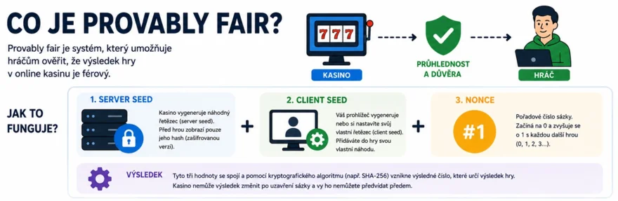 co je to provably fair casino a jak to funguje