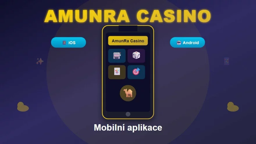AmunRa casino aplikace 📱: Hrajte na cestách s mobilní appkou ve stylu Egypta 🐪