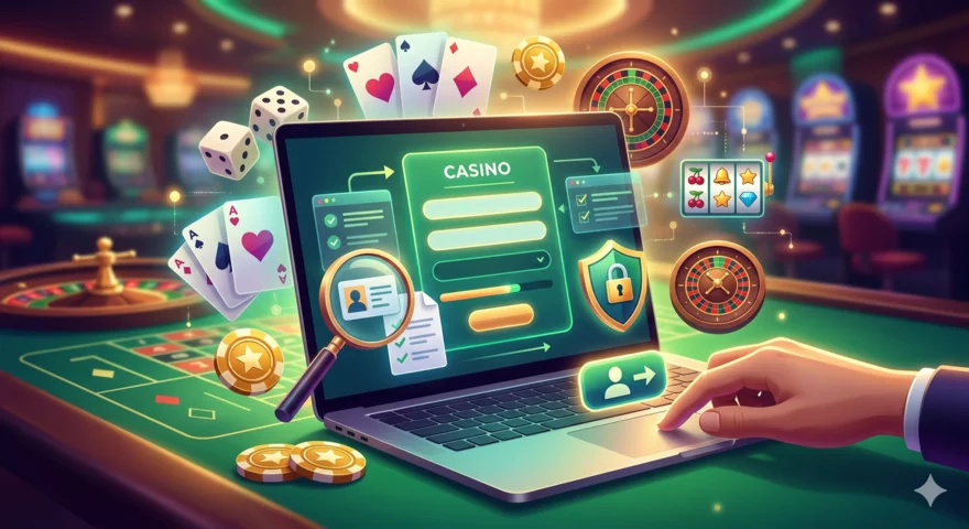 Registrace v online casinu: jak probíhá a na co si dát pozor