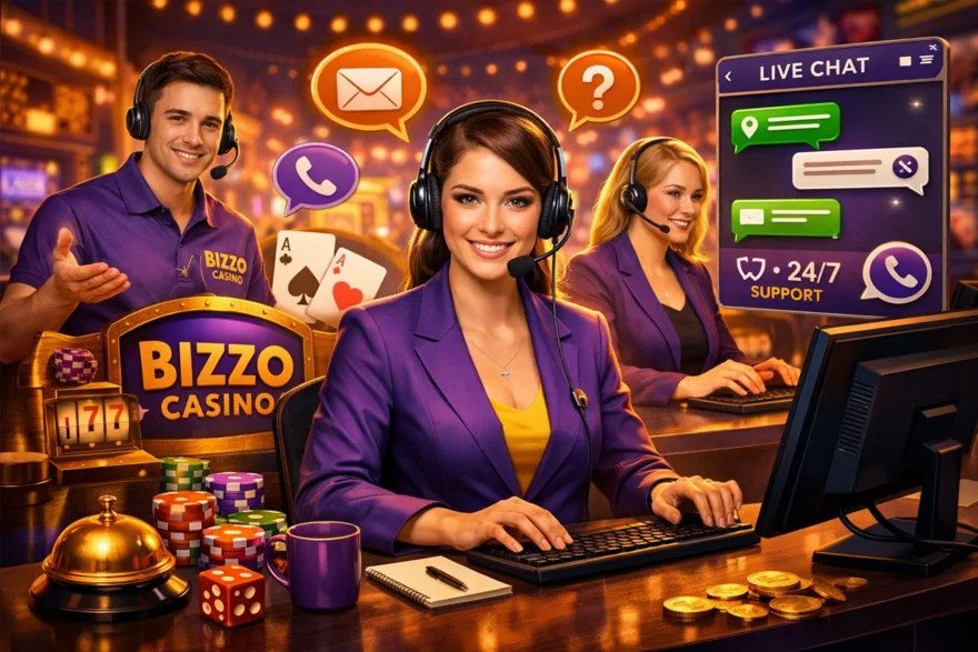 Zákaznická podpora Bizzo Casino