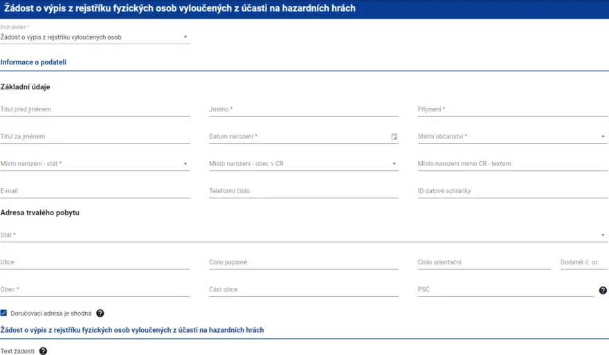 Co je to hazardní rejstřík a kde ho najdu?