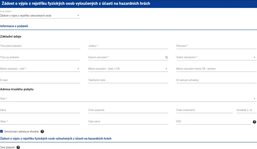 Co je to hazardní rejstřík a kde ho najdu?