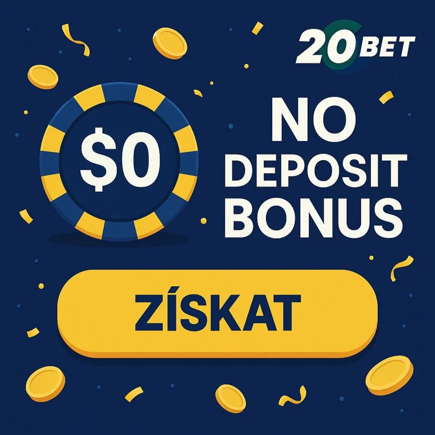 No deposit bonus 20Bet - jak (ne)funguje