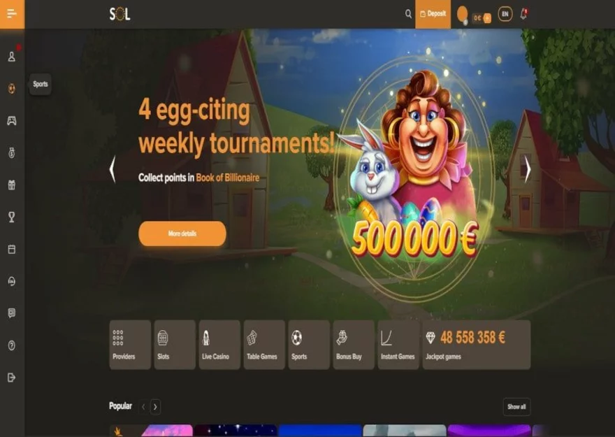 🔥Registrace do Sol Casina🔥