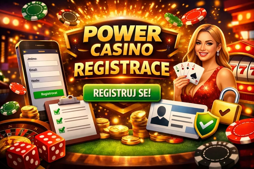 Registrace do Power Casina: jak založit účet a projít ověřením 🔐