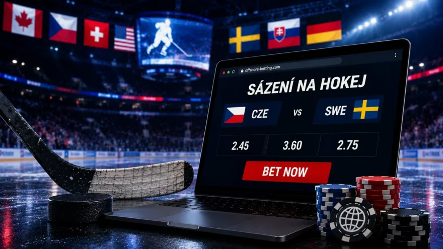 Nejlepší sázkovky pro MS v hokeji 2026 — recenze a srovnání