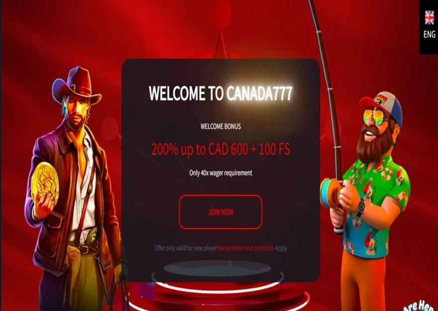 Canada777 Casino recenze ☑️  | 200% do výše 600 $ + 100 FS🔥