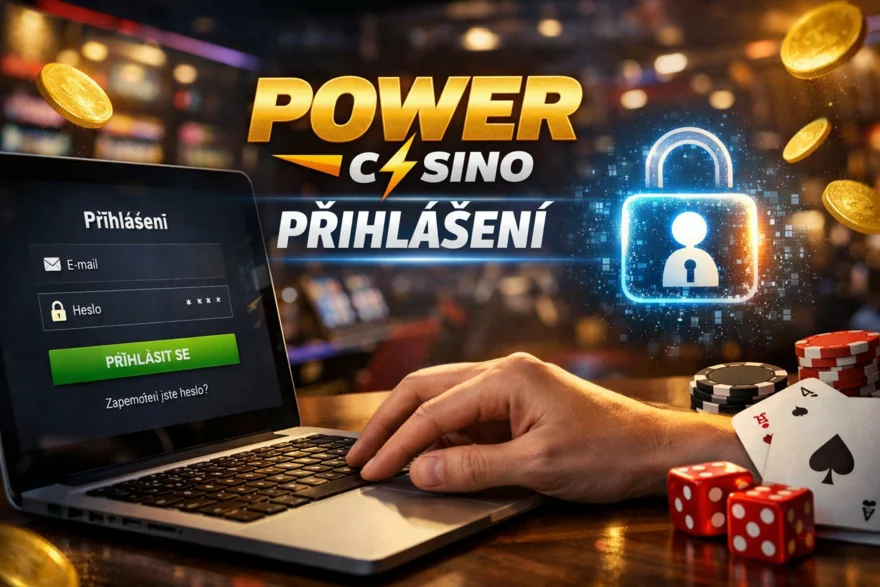 Power Casino – přihlášení krok za krokem