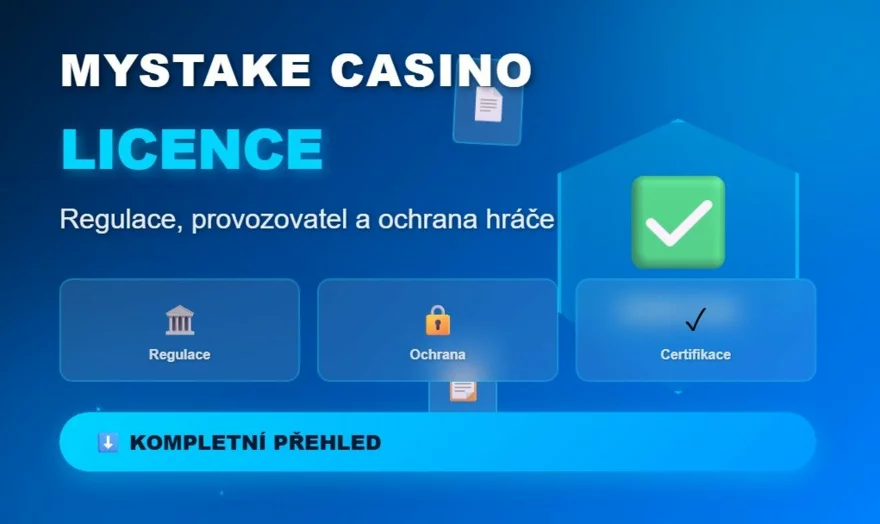 MyStake casino licence: regulace, provozovatel a ochrana hráče ✅