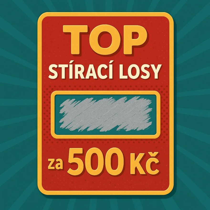 Nejlepší online stírací losy za 500 Kč: Setřete si šanci na milion
