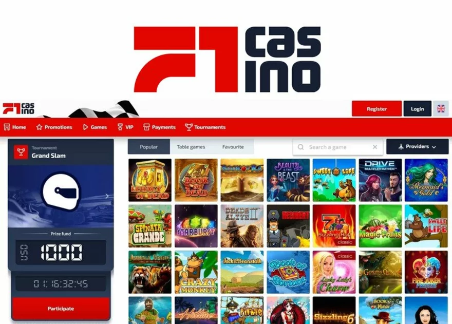 F1 Casino No Deposit Bonus: Získejte €20 Zdarma!