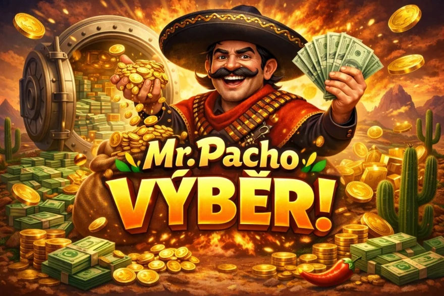 Mr. Pacho výběry z casina | Rychlost, limity, KYC