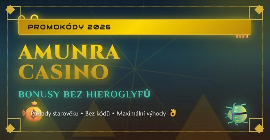 AmunRa casino promokódy!  👌Jak ovládnout bonusy online casina i bez kódů 🏺