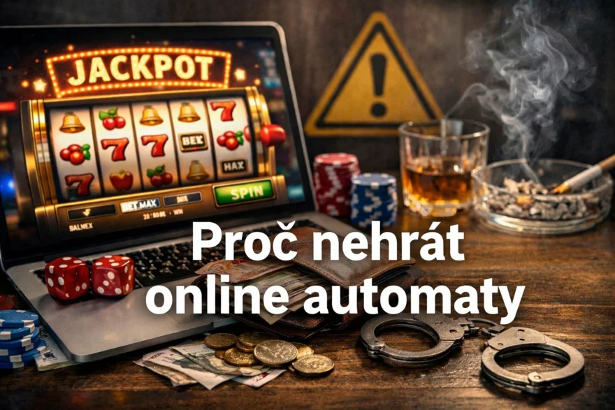 Proč nehrát online casino automaty: Pravda o matematice, rizicích a psychologii hazardu