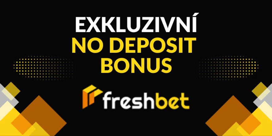 Bonus bez vkladu za registraci v casinu FreshBet!