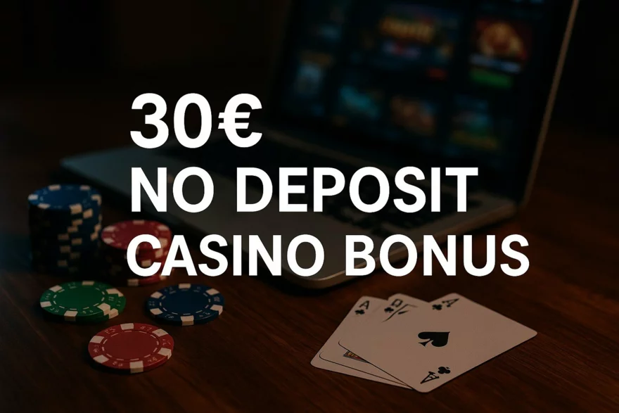 30€ no deposit casino bonus – Kde získat 30 € bonus bez vkladu v online casinu