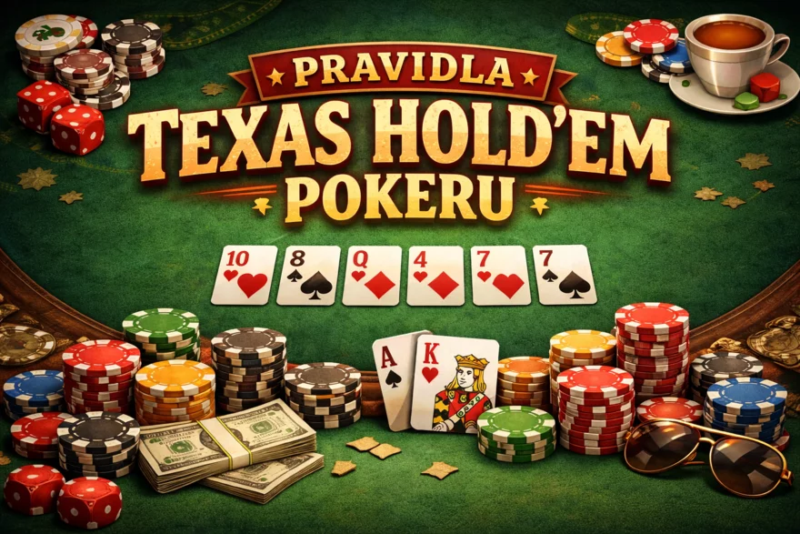 Pravidla Texas Hold'em pokeru – kompletní průvodce pro začátečníky i pokročilé