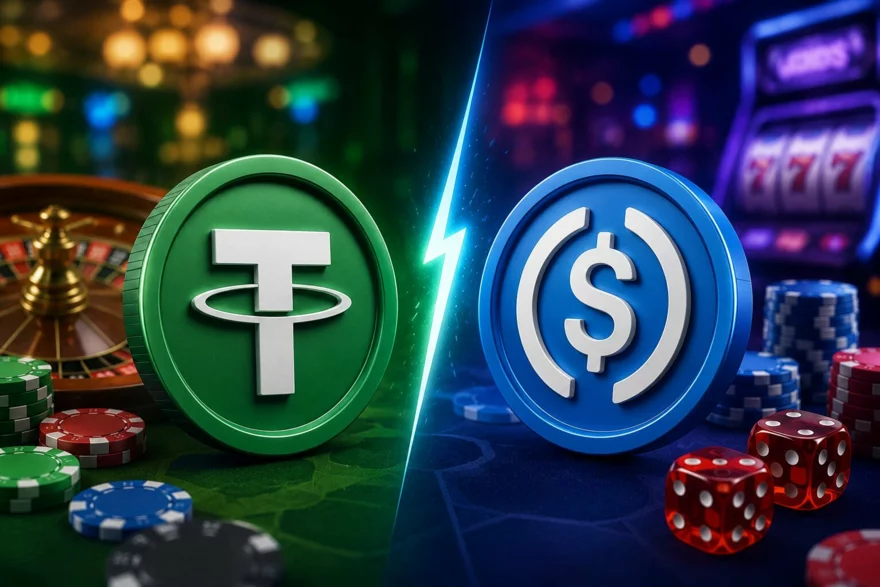 USDT vs USDC v online casinu: Který stablecoin je vhodnější?