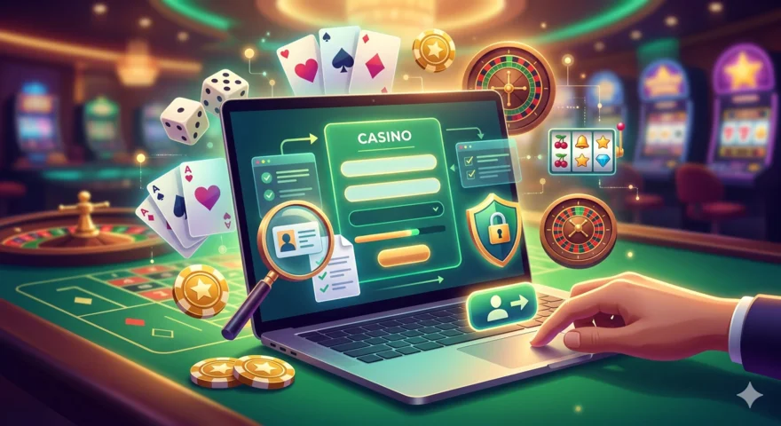 Registrace v online casinu: jak probíhá a na co si dát pozor
