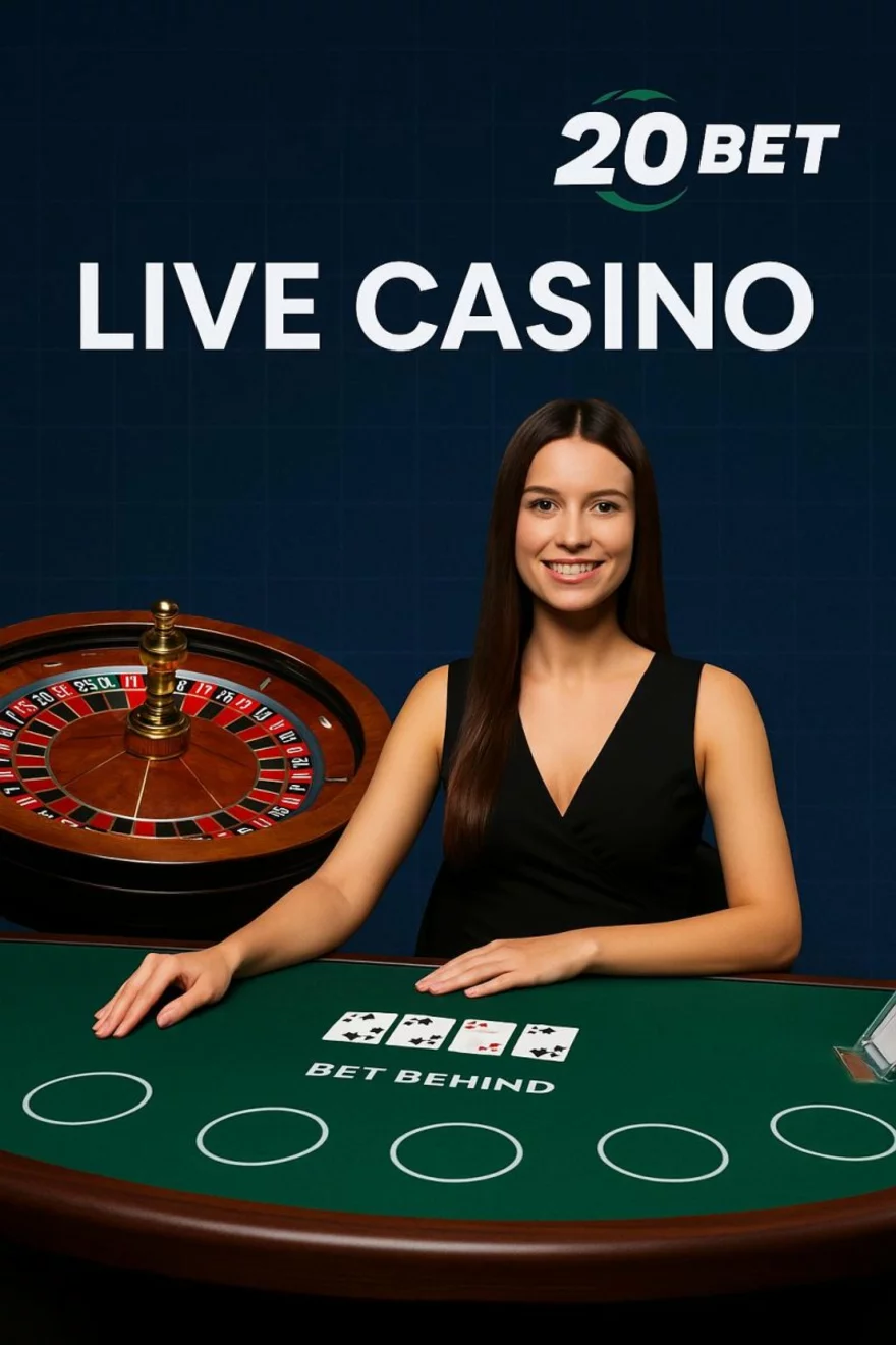 Live casino v 20Bet - přehled stolů