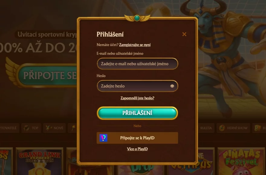 AmunRa přihlášení