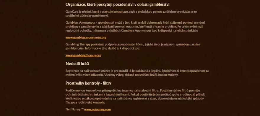 AmunRa zodpovědné hraní