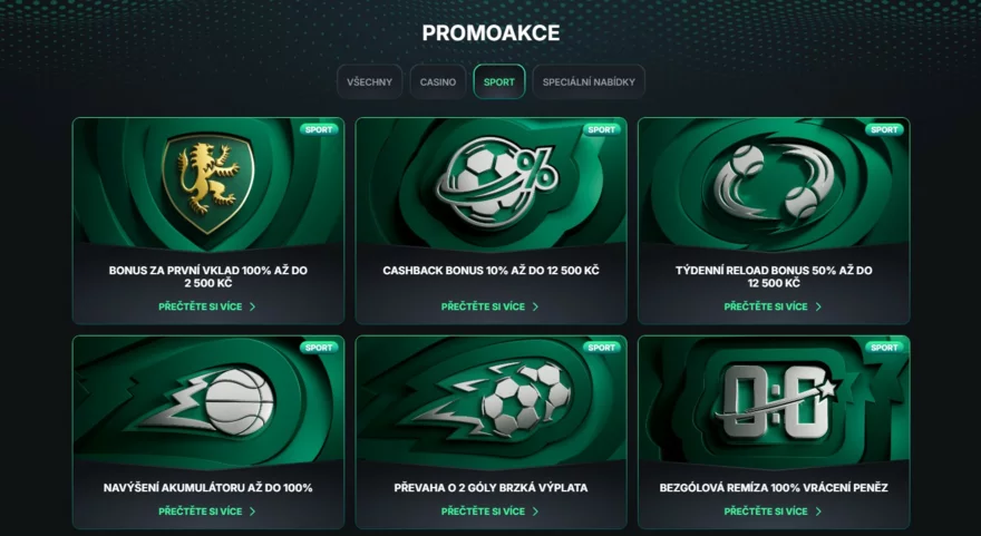 Kinbet nabídka bonusů