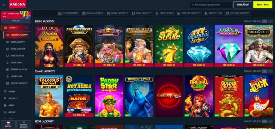 Rabona Jackpoty