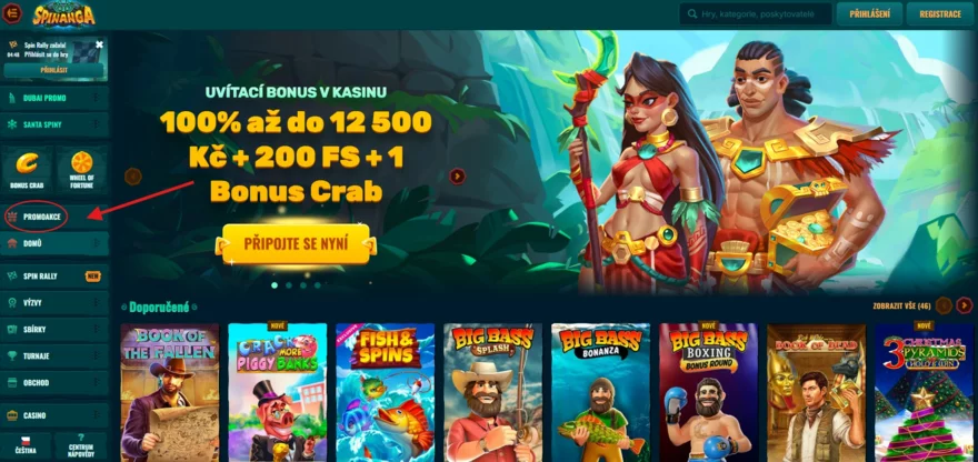 Spinanga free spins