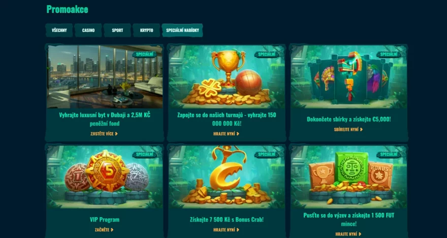 Spinanga speciální nabídky