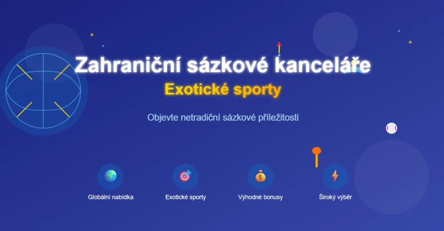 Zahraniční sázkové kanceláře s exotickými sporty