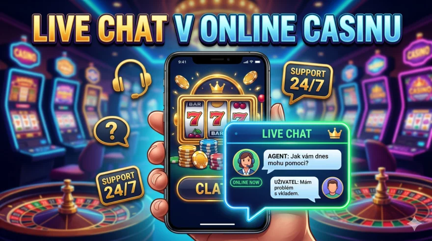 živý chat v online casinech zákaznická podpora