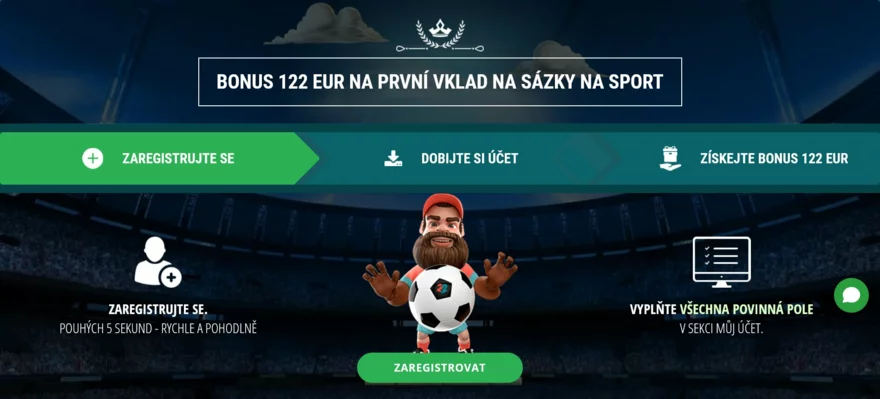 22bet uvítací bonus pro nové hráče