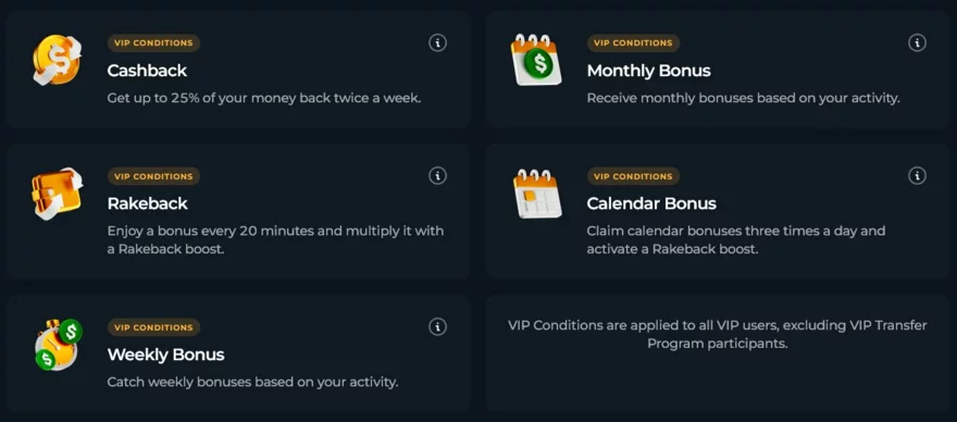 cashback ve vip programu a další bonusy betfury