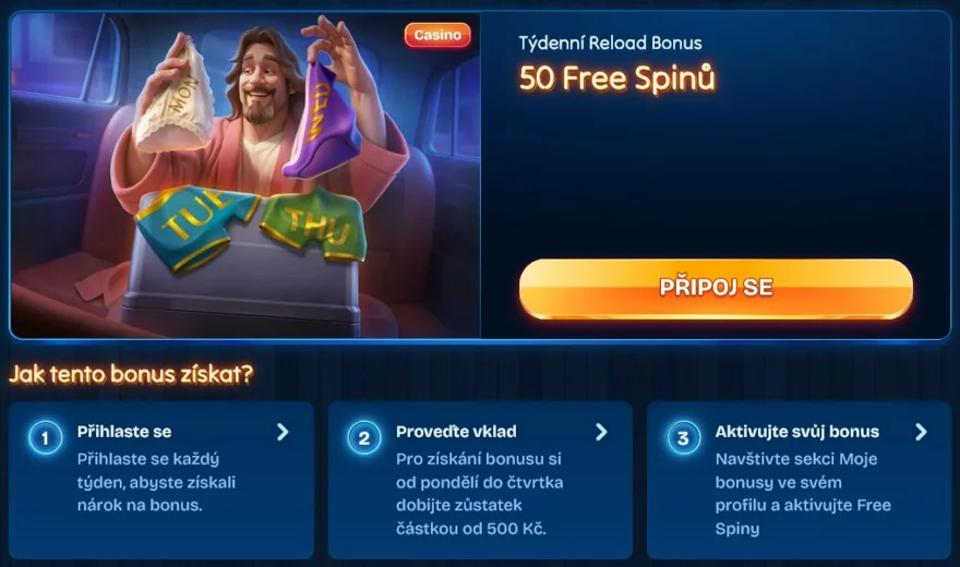 Free spiny jako bonus ke vkladu v DudeSpin casinu
