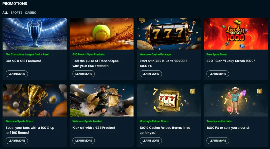 bonusy Go4Casino recenze