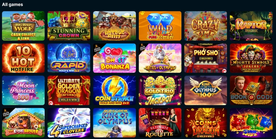Go4Casino hry v casinu