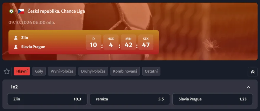 hellspin kurzy na zlin vs slavia