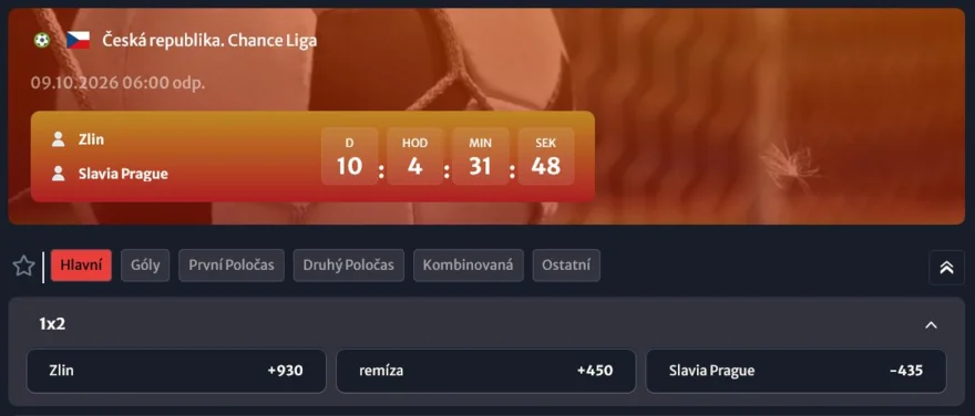 zlin vs praha slavia americké kurzy