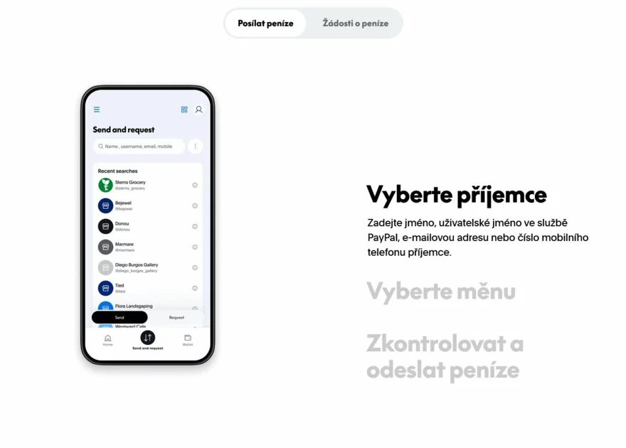 Jak poslat peníze přes Paypal
