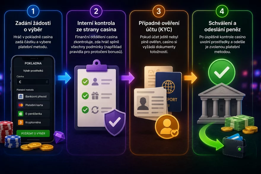 jak probíhá výběr v online casinu