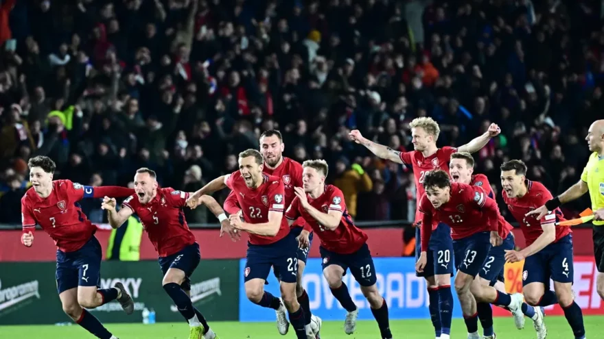 česko slaví po penaltách proti dánsku baráž ms 2026