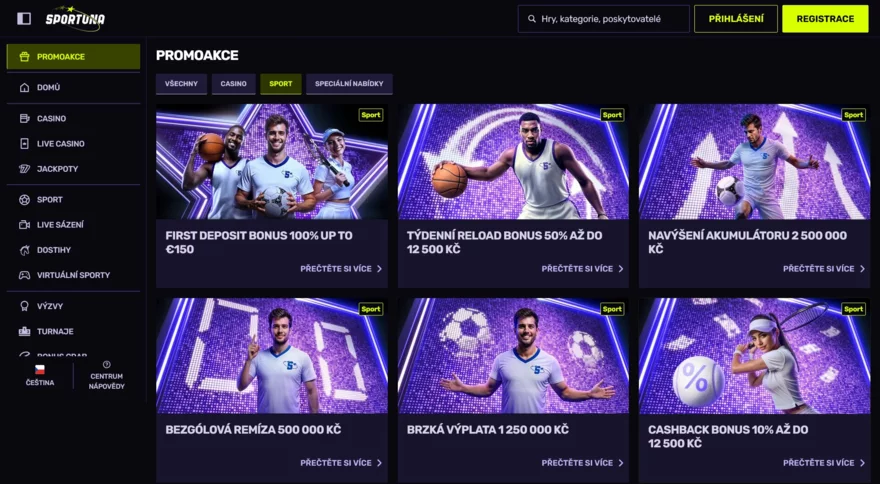 sportuna sázkovka