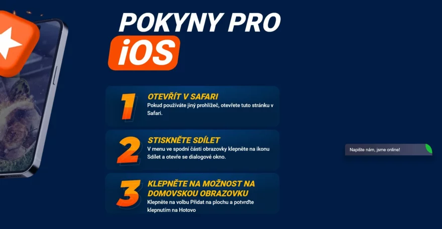 mostbet aplikace pokyny pro iOS