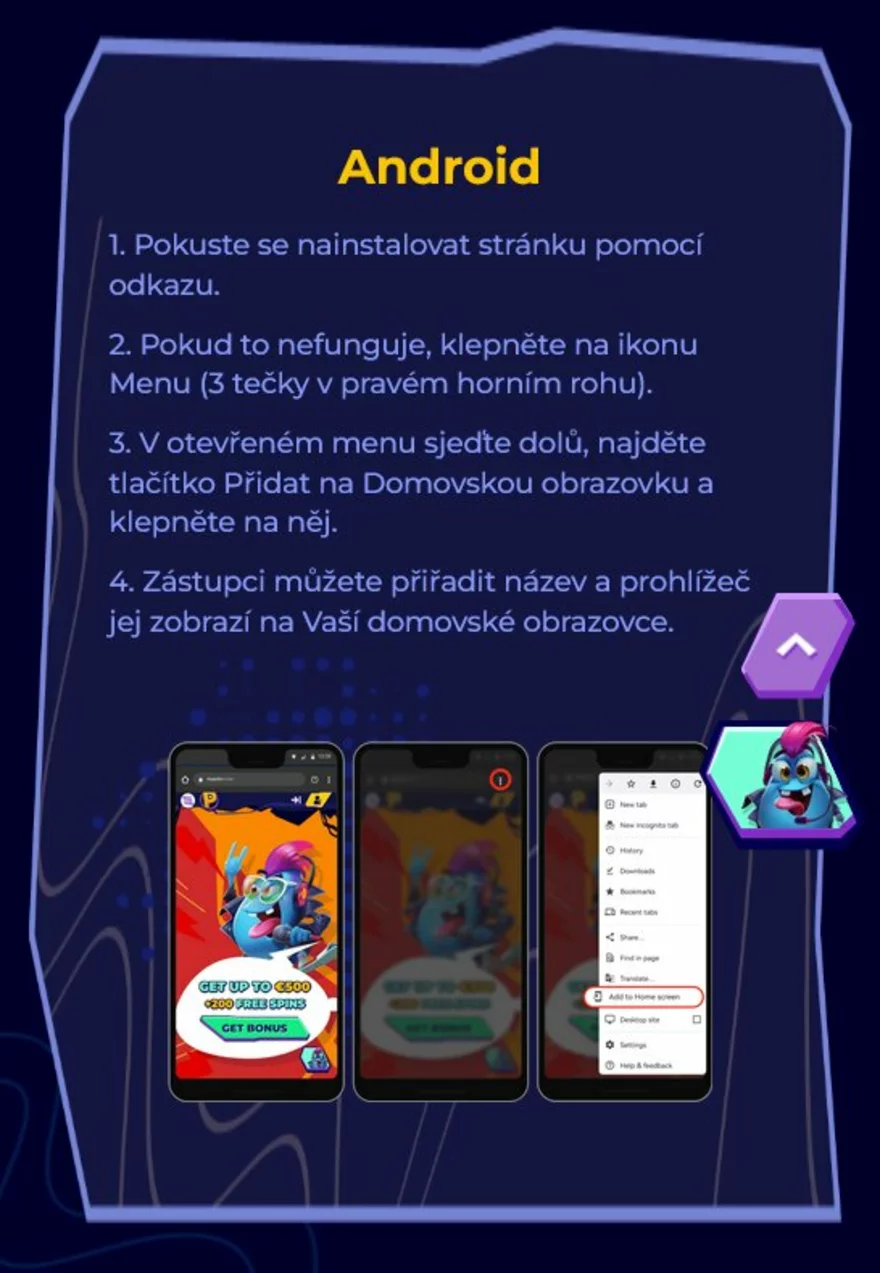 mr pacho aplikace android