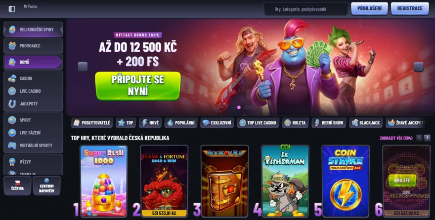 mr pacho casino