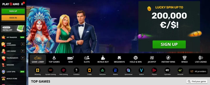 playamo litecoin casino úvodní stránka s bonusem