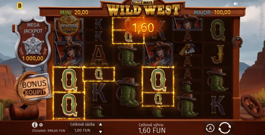 wild west trueways automat