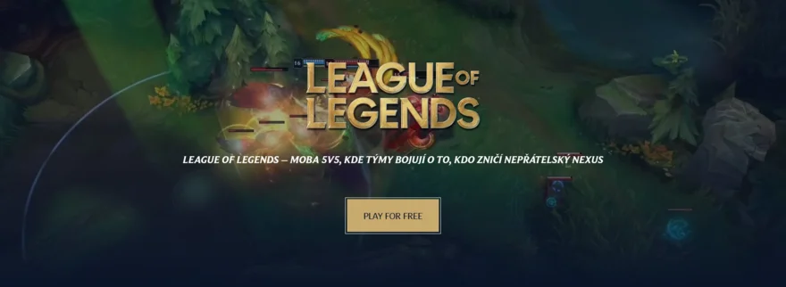 league of legends moba e-sport