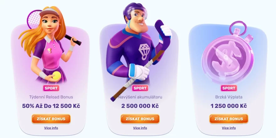 sportovní sázení bonusy